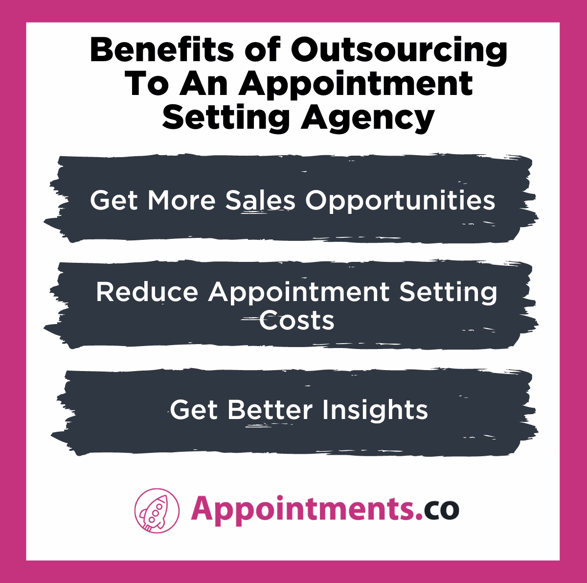 Benefits of Outsourcing To An Appointment Setting Agency