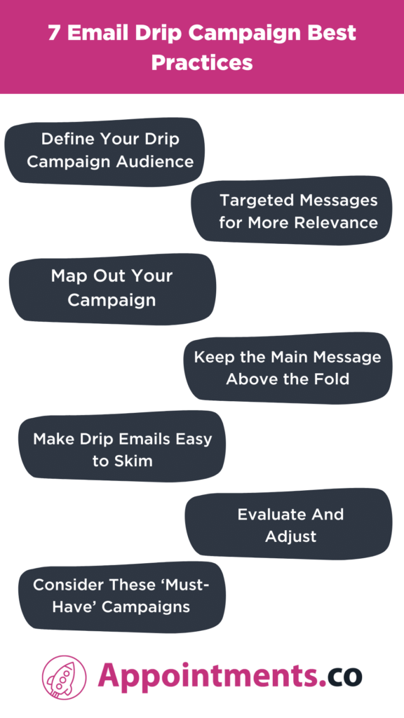 email drip campaign best practices